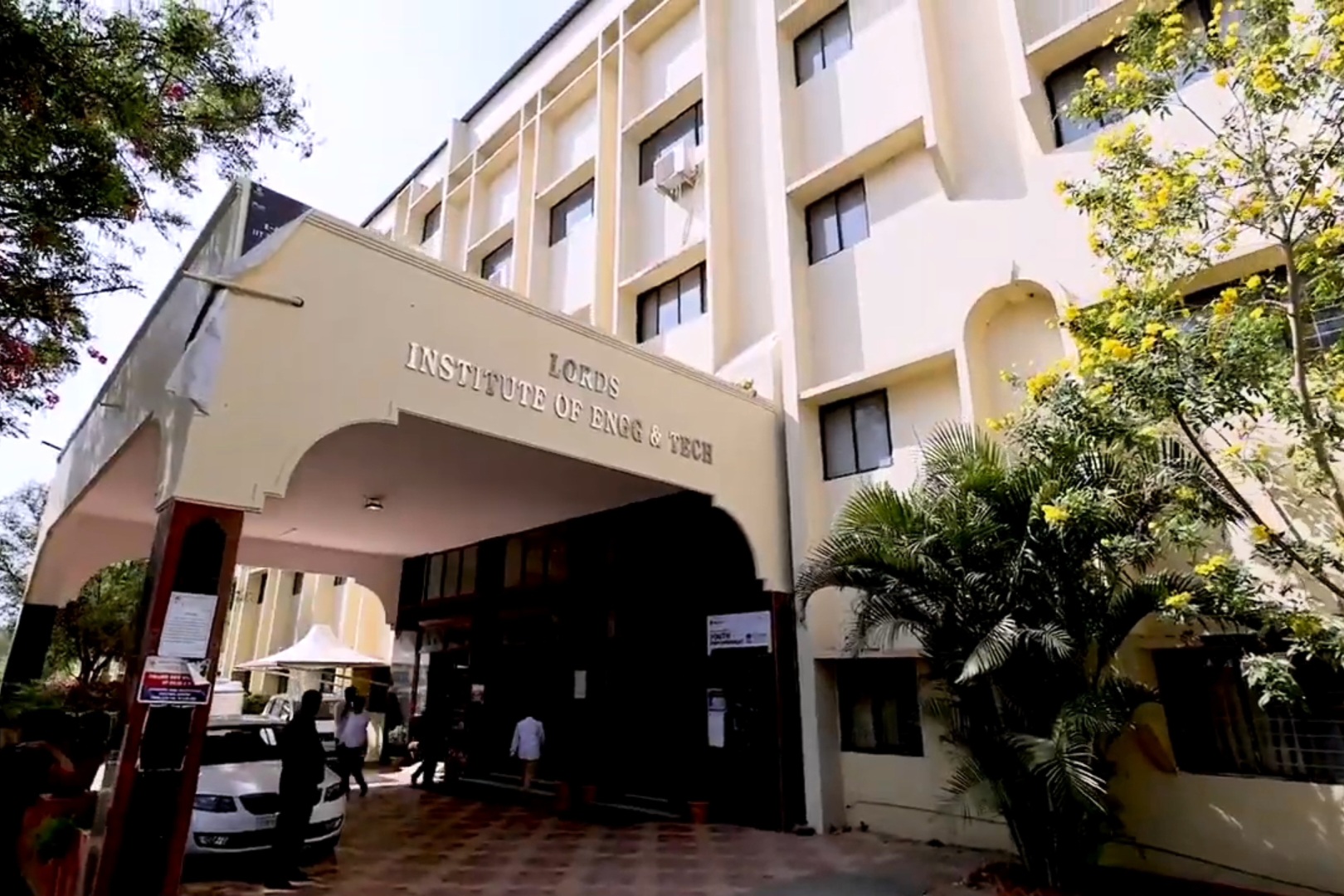 Lords Institute of Engineering and Technology Main Entrance