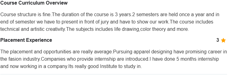 NID Gandhinagar Student review