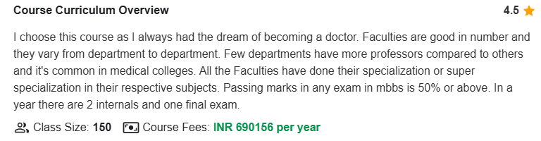 RIMS Raipur Student Review