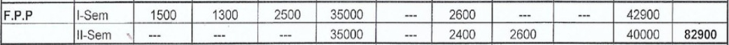 FPP Fee Structure