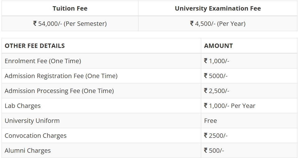 BPT Fee Structure