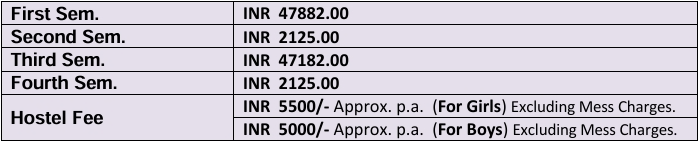 MBA Fee Structure