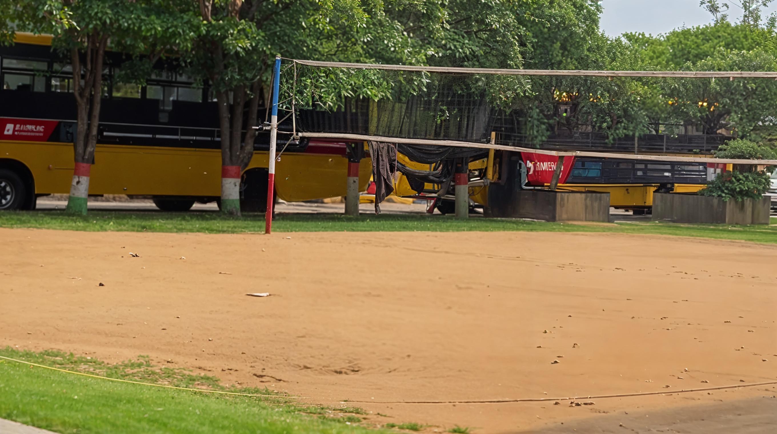 Anurag University vollyball court