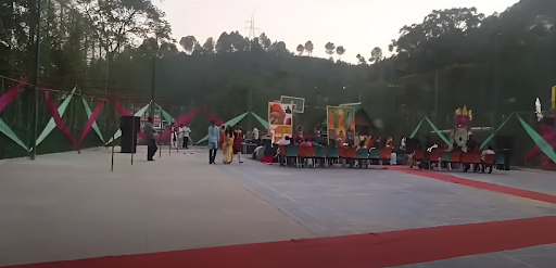 Shoolini University Basketball Court