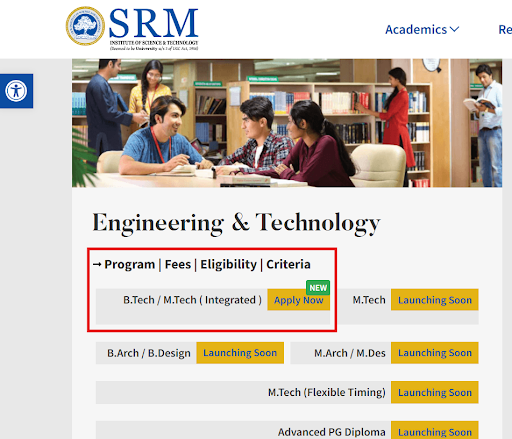 SRMIST Notification
