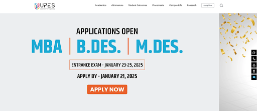 UPES Courses