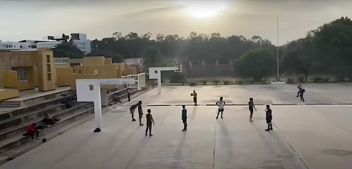 Acharya Institute of Graduate Studies Basketball Court