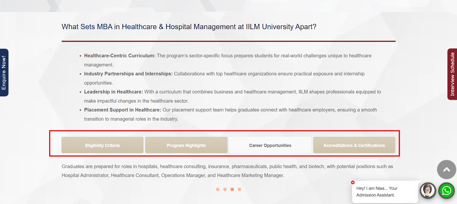 IILM Opens Admissions For MBA in Healthcare and Hospital Management