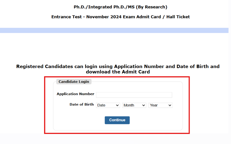 IMU Releases IMU CET Admit Card 2024 for PhD and MS