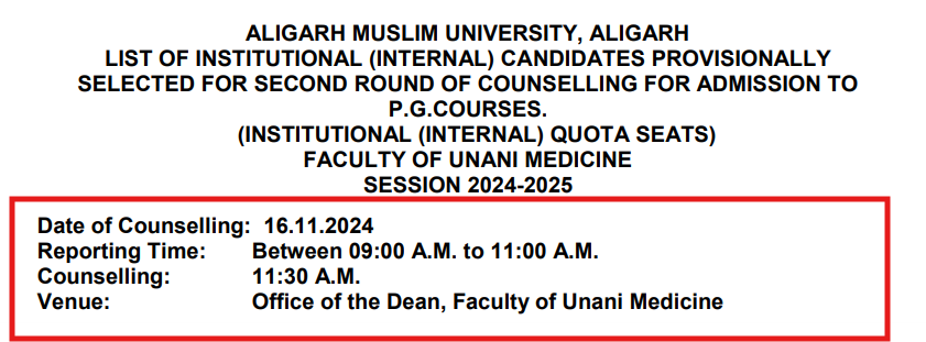 University of Kashmir Releases List of Provisionally Selected Candidates for 5-Year Integrated Masters Programme (DS