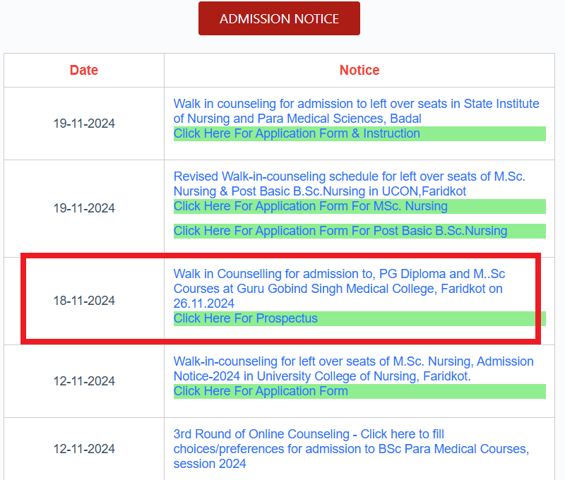 BFUHS to Conduct Walk-In Counselling