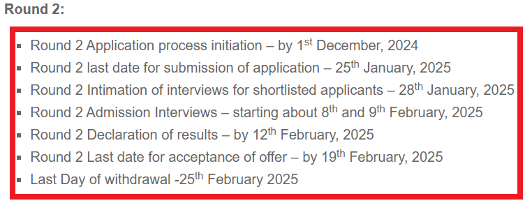 IIM Shillong PGPEx 2025 Admission
