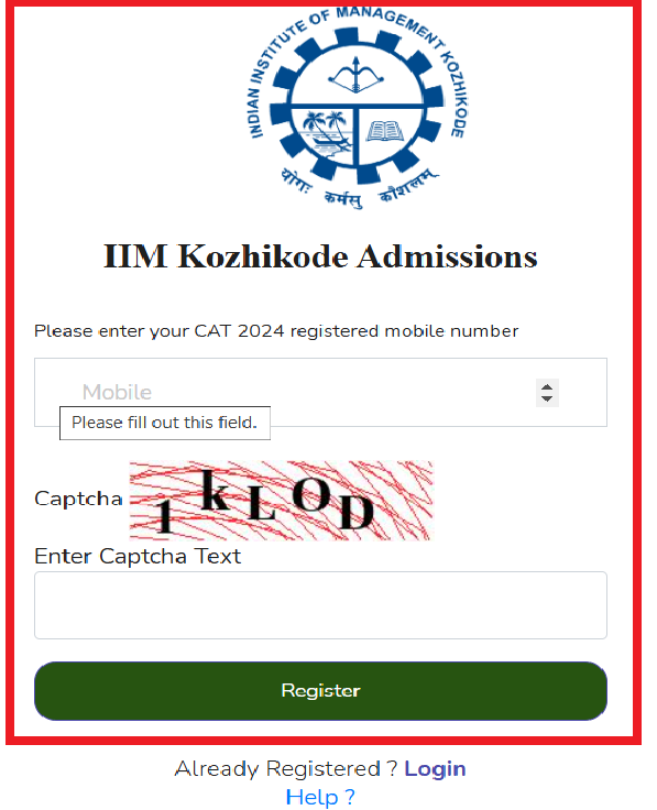 IIM Kozhikode PGP admission