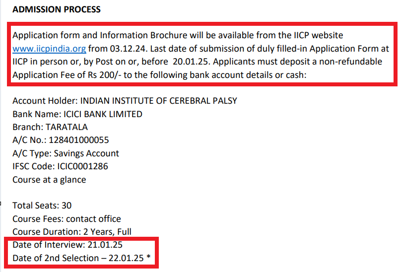 Jadavpur Universit BEd Special Education (Multiple Disabilities) Admission