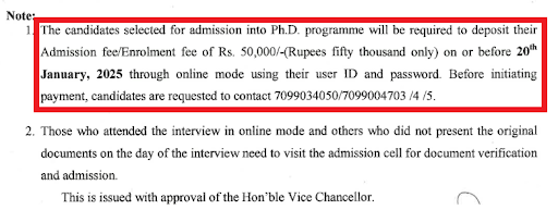 Girijananada Chowdhury University PhD Result