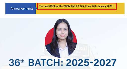 IMS Ghaziabad PGDM Counselling Dates