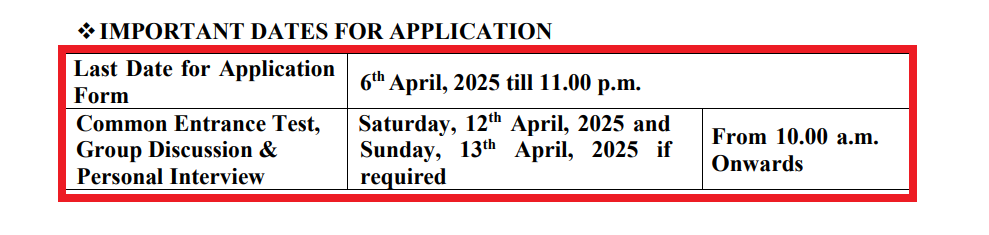 JBIMS MMS Admission 2025