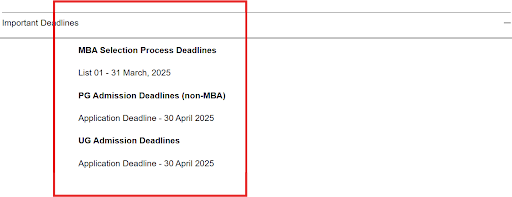 AIMS Institute UG and PG Admission Schedule