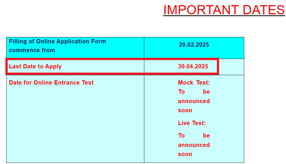 BIT MCA Admission Open
