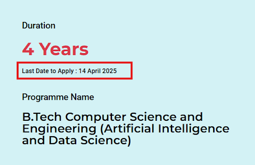 MIT WPU BTech CSE Schedule