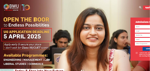 BML Munjal University Admission Schedule