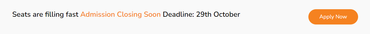 Last Date to Apply