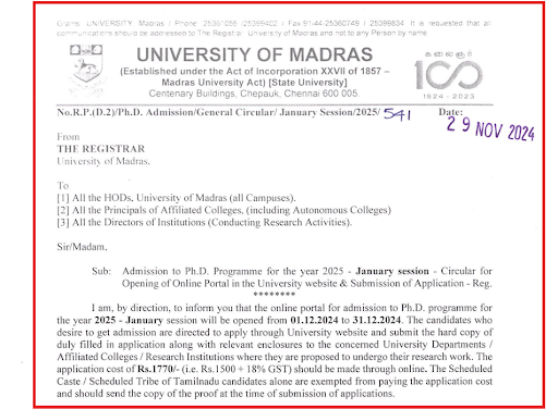 University of Madras