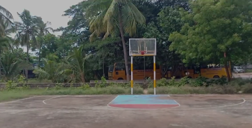 Basketball court at SVCET Chittoor