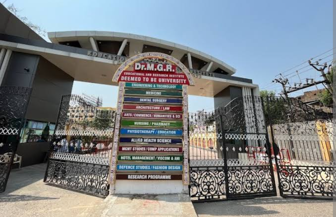 Dr. M.G.R. Educational and Research Institute Chennai Campus photo (7) by Simran Lohar