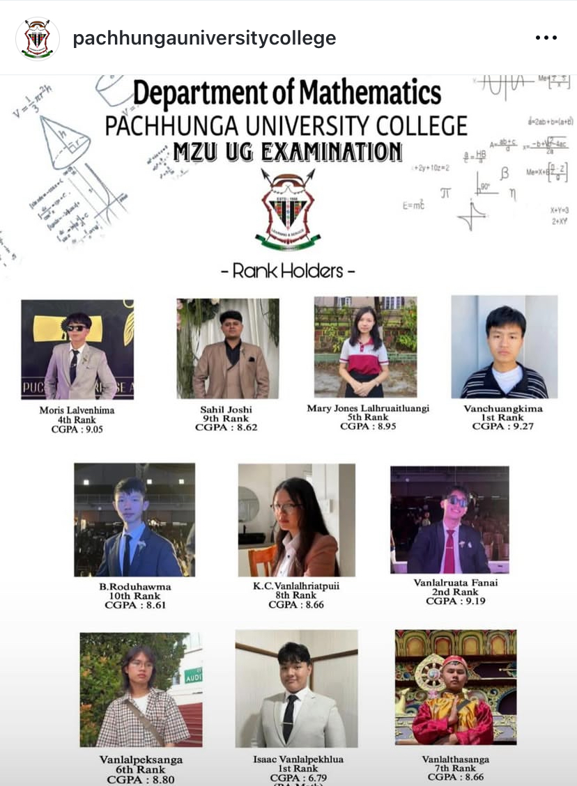 Pachhunga University College Aizawl Convocation & Festivals photo (4) by Brenda Malsawmtluangi