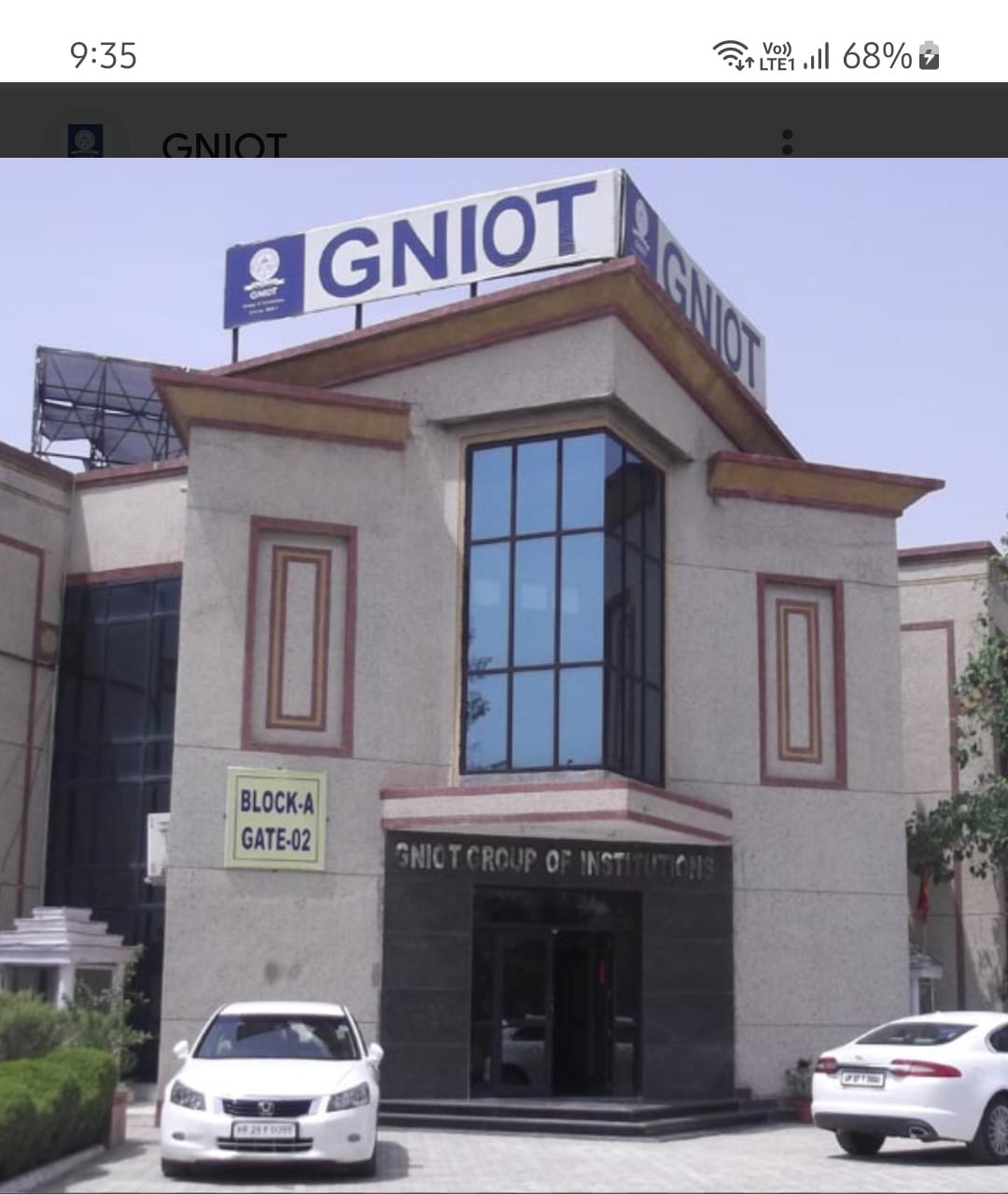 Greater Noida Institute of Technology (Engineering Institute) Infrastructure & Academic Building photo (4) by AYUSH KUMAR SINGH