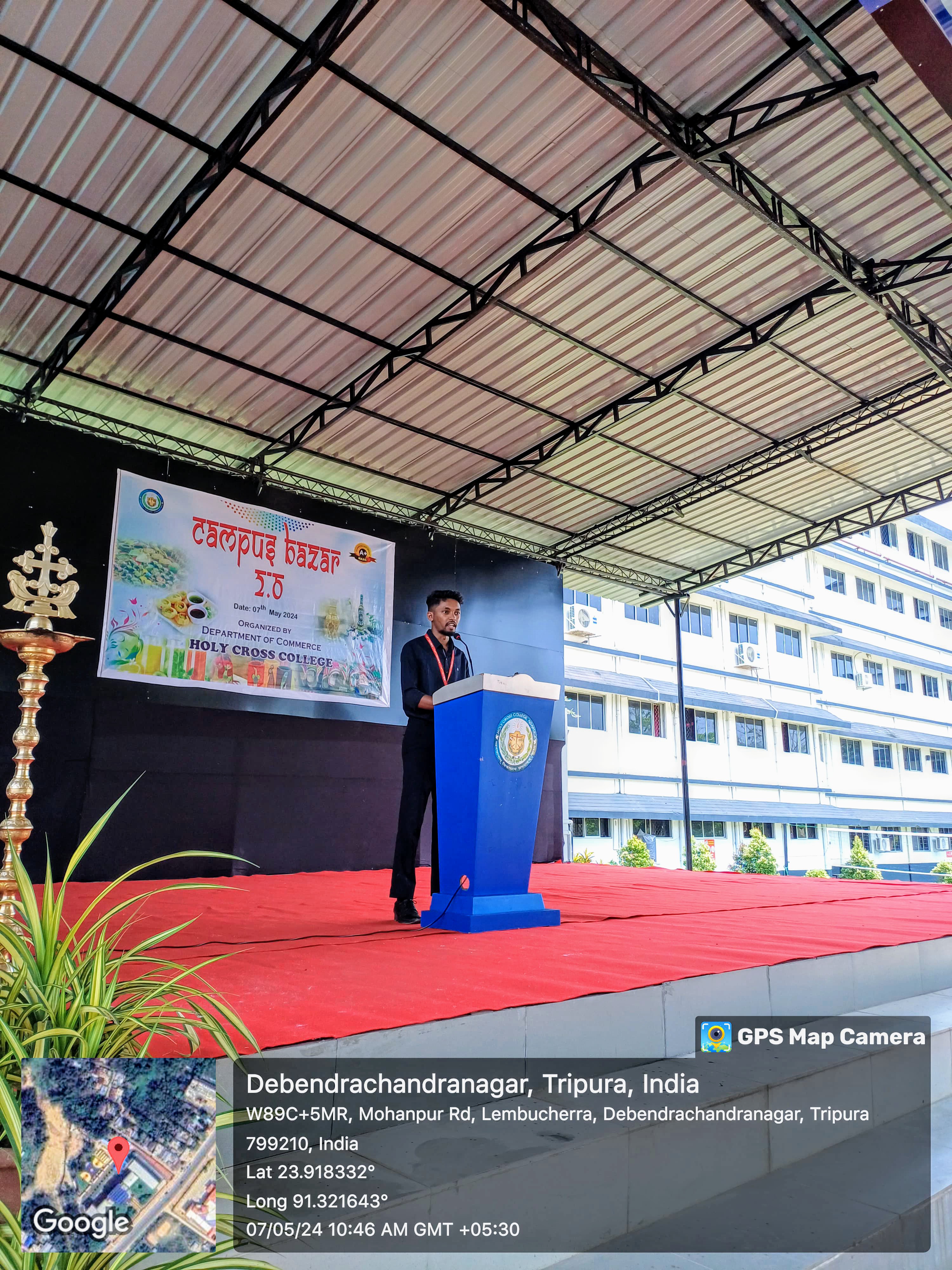 Holy Cross College Agartala Events photo (4) by Pritam Nayak